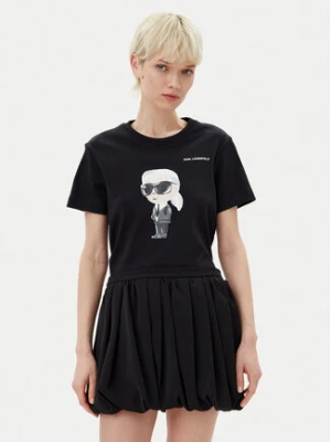 Zdjęcie produktu KARL LAGERFELD T-Shirt A1W17130 Czarny Regular Fit