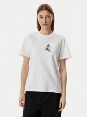 Zdjęcie produktu KARL LAGERFELD T-Shirt B2W17081 Biały Regular Fit