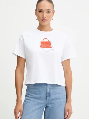 Karl Lagerfeld t-shirt bawełniany