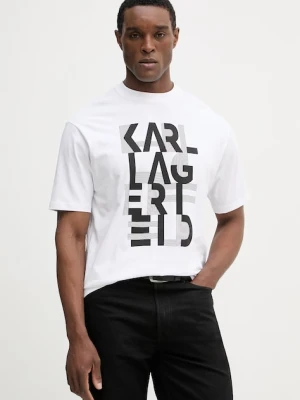 Karl Lagerfeld t-shirt bawełniany