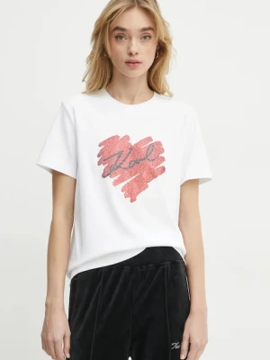 Zdjęcie produktu Karl Lagerfeld t-shirt bawełniany
