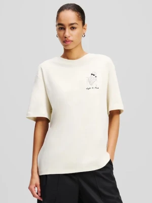 Karl Lagerfeld t-shirt bawełniany