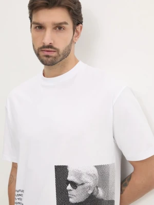 Karl Lagerfeld t-shirt bawełniany