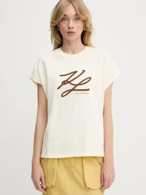 Zdjęcie produktu Karl Lagerfeld t-shirt bawełniany