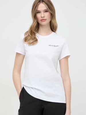 Karl Lagerfeld t-shirt bawełniany