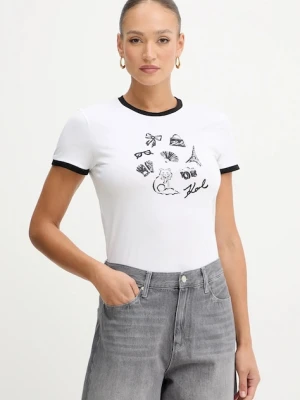 Karl Lagerfeld t-shirt bawełniany
