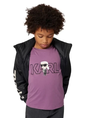 Karl Lagerfeld t-shirt bawełniany dziecięcy