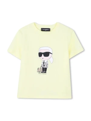 Karl Lagerfeld t-shirt bawełniany dziecięcy