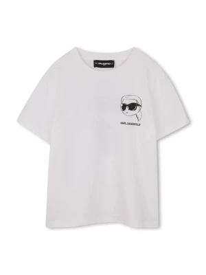 Karl Lagerfeld t-shirt bawełniany dziecięcy