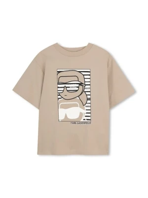Karl Lagerfeld t-shirt bawełniany dziecięcy