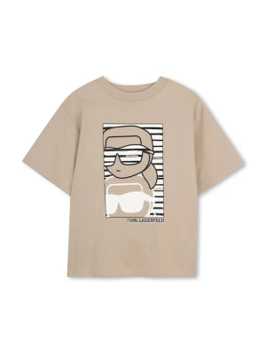 Karl Lagerfeld t-shirt bawełniany dziecięcy