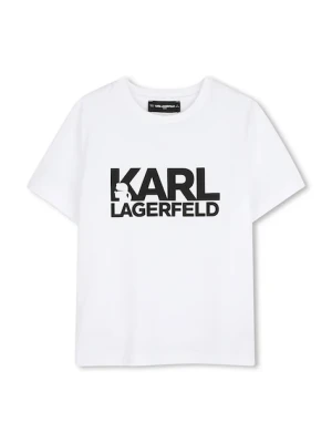 Karl Lagerfeld t-shirt bawełniany dziecięcy