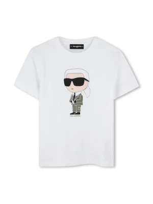 Karl Lagerfeld t-shirt bawełniany dziecięcy