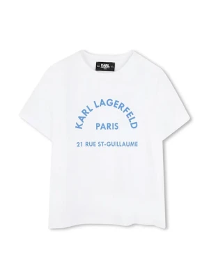 Karl Lagerfeld t-shirt bawełniany dziecięcy