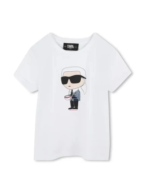 Karl Lagerfeld t-shirt bawełniany dziecięcy