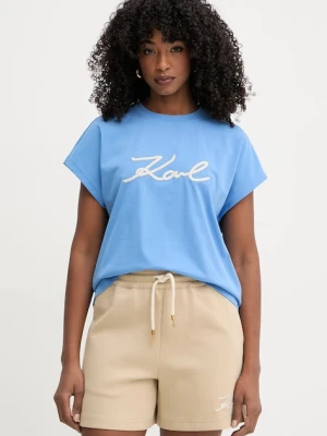 Karl Lagerfeld t-shirt damski bawełniany