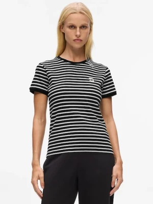Karl Lagerfeld t-shirt damski kolor czarny A4W17060