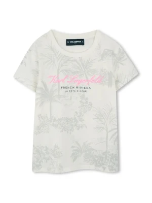 Karl Lagerfeld t-shirt dziecięcy