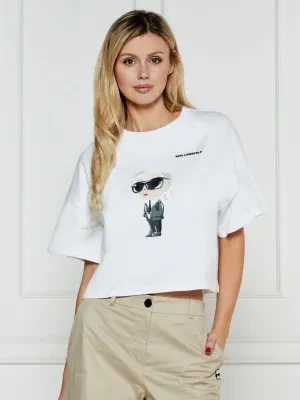 Karl Lagerfeld T-shirt IKON AQUARELLE | Cropped Fit