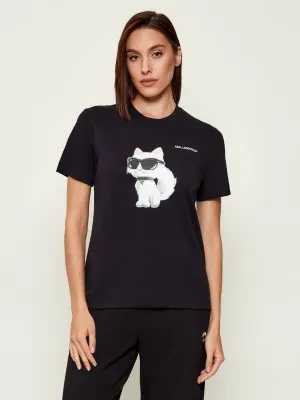 Zdjęcie produktu Karl Lagerfeld T-shirt IKON AQUARELLE | Regular Fit