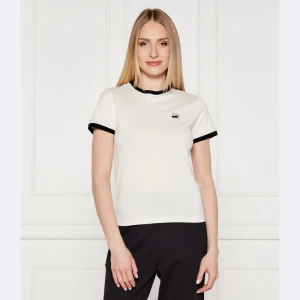 Karl Lagerfeld T-shirt ikon patch | Slim Fit