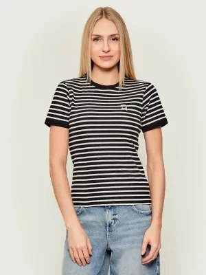 Karl Lagerfeld T-shirt Ikon patch | Slim Fit