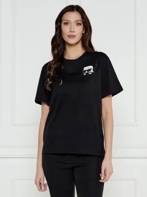 Karl Lagerfeld T-shirt IKON RS PEAK-A-BOO | Oversize fit