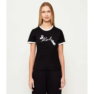Karl Lagerfeld T-shirt Ikon Signature Choupette | Slim Fit