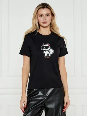 Karl Lagerfeld T-shirt IKON SKETCH CHOUPETTE | Regular Fit