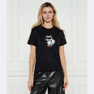 Karl Lagerfeld T-shirt IKON SKETCH CHOUPETTE | Regular Fit
