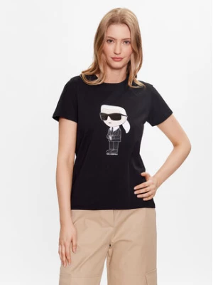 KARL LAGERFELD T-Shirt Ikonik 2.0 230W1700 Czarny Regular Fit