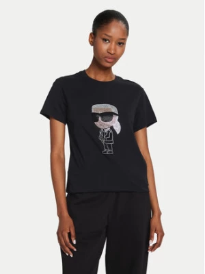 KARL LAGERFELD T-Shirt Ikonik 2.0 230W1770 Czarny Regular Fit