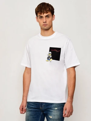 Karl Lagerfeld T-shirt Karl Lagerfeld x Disney | Relaxed fit biały