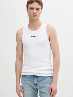 Karl Lagerfeld t-shirt kolor biały 552238.755046