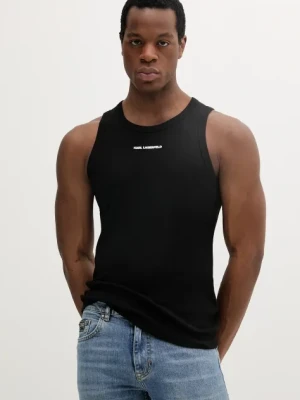 Karl Lagerfeld t-shirt kolor czarny 552238.755046