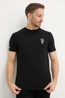 Karl Lagerfeld t-shirt męski kolor czarny z nadrukiem 543221.755400