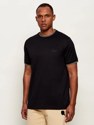 Karl Lagerfeld T-shirt | Regular Fit czarny