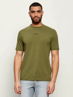 Karl Lagerfeld T-shirt | Regular Fit zielony