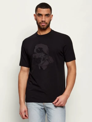 Karl Lagerfeld T-shirt | Regular Fit czarny