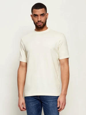 Karl Lagerfeld T-shirt | Regular Fit kremowy