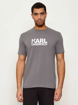 Karl Lagerfeld T-shirt | Regular Fit szary
