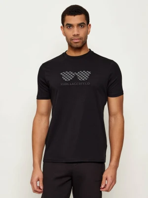 Karl Lagerfeld T-shirt | Regular Fit czarny