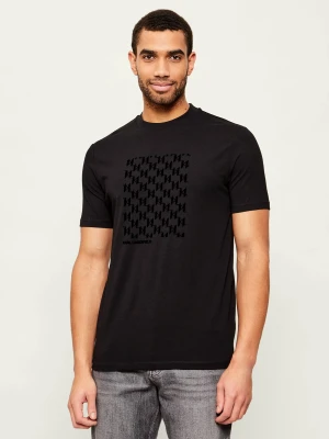 Karl Lagerfeld T-shirt | Regular Fit czarny