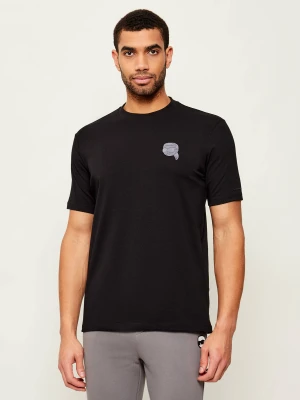 Karl Lagerfeld T-shirt | Regular Fit czarny
