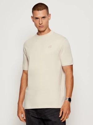 Karl Lagerfeld T-shirt | Regular Fit beżowy