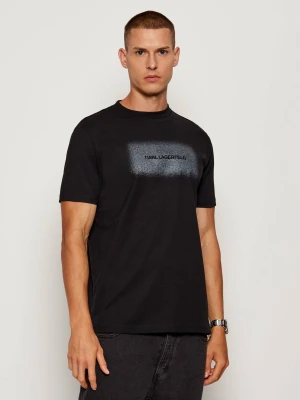 Karl Lagerfeld T-shirt | Regular Fit czarny