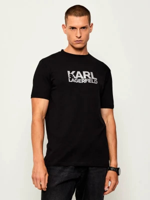 Karl Lagerfeld T-shirt | Regular Fit czarny