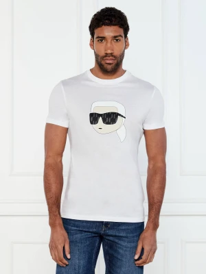 Karl Lagerfeld T-shirt | Regular Fit biały