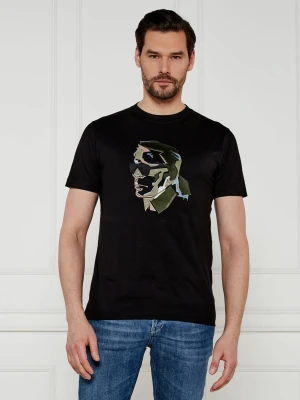 Karl Lagerfeld T-shirt | Regular Fit czarny