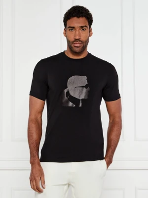 Karl Lagerfeld T-shirt | Regular Fit czarny